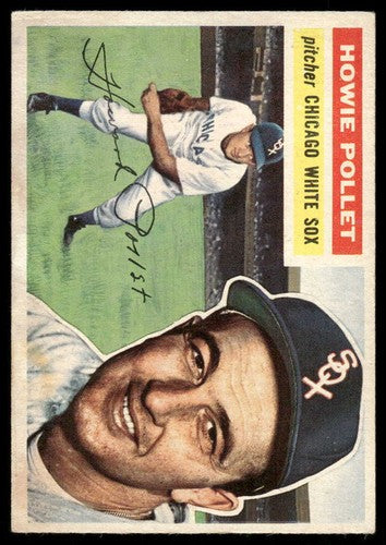 1956 Topps Howie Pollet #262 EX