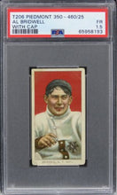 Load image into Gallery viewer, 1909 T206 Piedmont 350-460/25 Al Bridwell (WITH CAP) PSA 1.5 FR