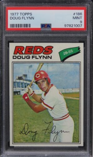 1977 Topps Doug Flynn #186 PSA 9 MINT