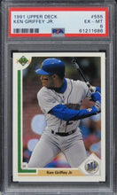 Load image into Gallery viewer, 1991 Upper Deck Ken Griffey Jr. HOF #555 PSA 6 EX-MT