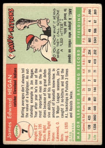1955 Topps Jim Hegan #7 VG