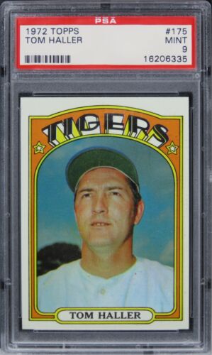 1972 Topps Tom Haller #175 PSA 9 MINT