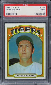 1972 Topps Tom Haller #175 PSA 9 MINT