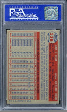 Load image into Gallery viewer, 1957 Topps Jim Hegan #136 PSA 8 NM-MT