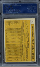 Load image into Gallery viewer, 1963 Topps Colt .45s Team #312 PSA 8 NM-MT