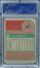 Load image into Gallery viewer, 1975 Topps Clay Kirby #423 PSA 9 MINT