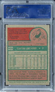 1975 Topps Clay Kirby #423 PSA 9 MINT