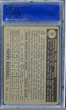 Load image into Gallery viewer, 1952 Topps Dom DiMaggio BLACK BACK #22 PSA 6 EX-MT