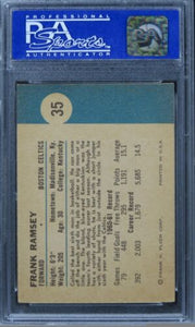 1961 Fleer Frank Ramsey HOF #35 PSA 7 NM