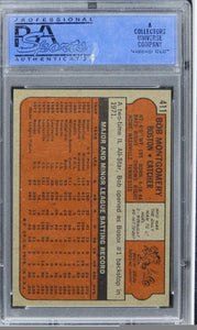 1972 Topps Bob Montgomery #411 PSA 7 NM