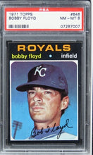 Load image into Gallery viewer, 1971 Topps Bobby Floyd #646 PSA 8 NM-MT