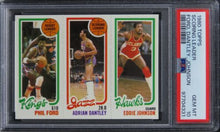 Load image into Gallery viewer, 1980 Topps Scoring Leader FORD, DANTLEY, JOHNSON PSA 10 GEM MINT