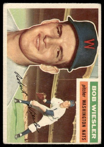 1956 Topps Bob Wiesler #327 VG