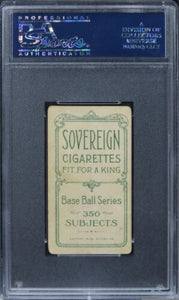 1909 T206 Sovereign 350 Fielder Jones (CHI., HANDS AT HIPS) PSA 2 GOOD