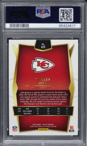 2016 Panini Select Tyreek Hill Future HOF ROOKIE RC #65 PSA 10 GEM MINT