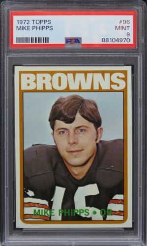 1972 Topps Mike Phipps #96 PSA 9 MINT