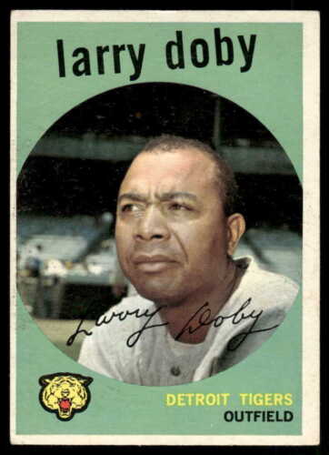 1959 Topps Larry Doby HOF #455 VG-EX