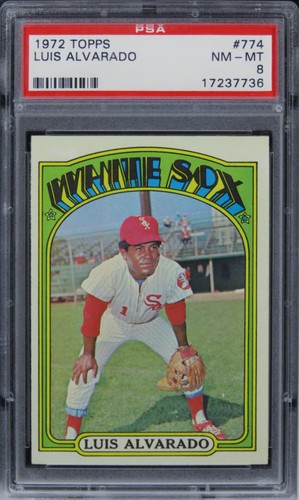 1972 Topps Luis Alvarado #774 PSA 8 NM-MT