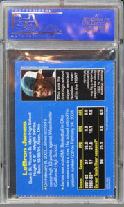 2003 S.I. For Kids LeBron James Future HOF ROOKIE RC #264 PSA 9 MINT