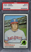 Load image into Gallery viewer, 1973 Topps Toby Harrah #216 PSA 9 MINT