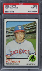 1973 Topps Toby Harrah #216 PSA 9 MINT