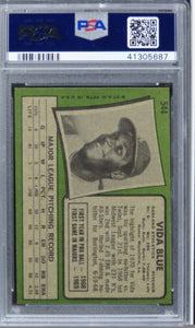 1971 Topps Vida Blue #544 PSA 7 NM