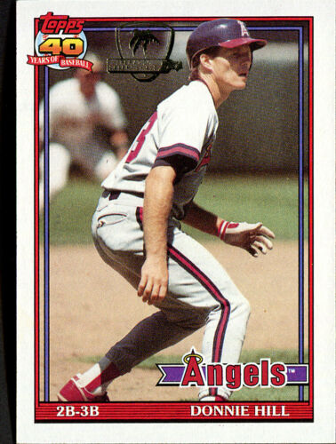 1991 Topps Desert Shield Donnie Hill #36