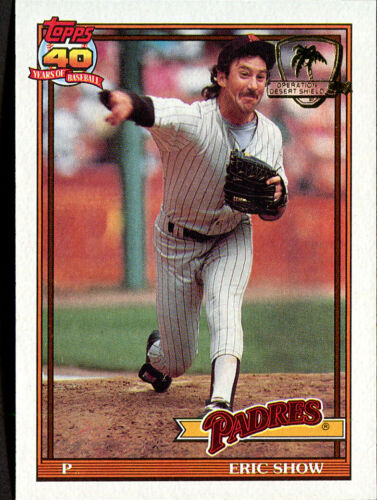 1991 Topps Desert Shield Eric Show #613