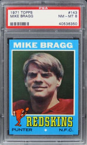 1971 Topps Mike Bragg #143 PSA 8 NM-MT