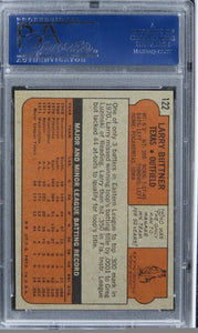 1972 Topps Larry Biittner #122 PSA 8 NM-MT