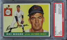 Load image into Gallery viewer, 1955 Topps Ray Moore #208 PSA 7 NM