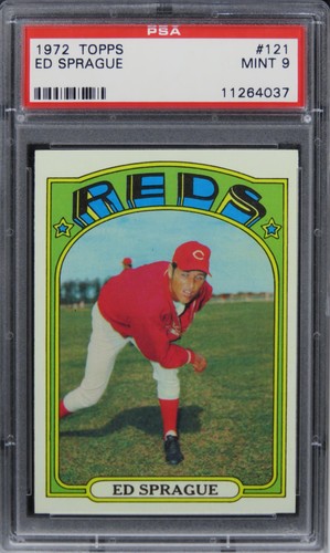 1972 Topps Ed Sprague #121 PSA 9 MINT