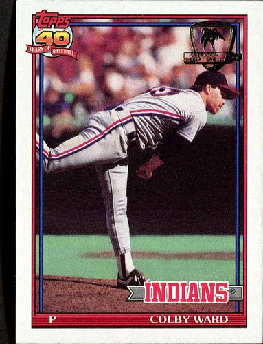1991 Topps Desert Shield Colby Ward #31