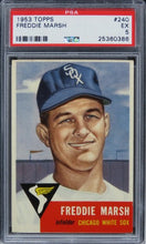 Load image into Gallery viewer, 1953 Topps Freddie Marsh #240 PSA 5 EX