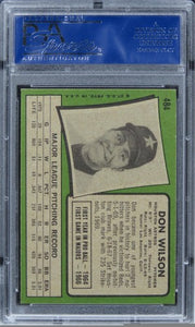 1971 Topps Don Wilson #484 PSA 8 NM-MT