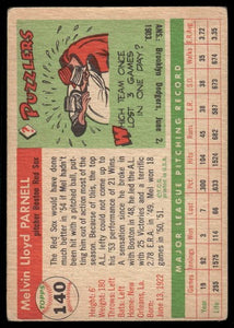 1955 Topps Mel Parnell #140 GOOD