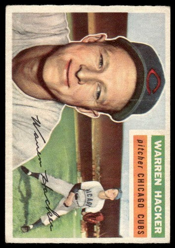 1956 Topps Warren Hacker #282 VG-EX