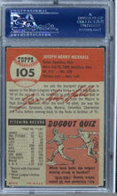 Load image into Gallery viewer, 1953 Topps Joe Nuxhall #105 PSA 5 EX