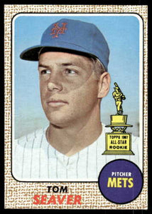 1968 Topps Tom Seaver HOF #45 VG-EX