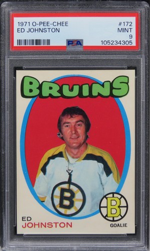 1971 O-PEE-CHEE Ed Johnston #172 PSA 9 MINT