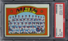 Load image into Gallery viewer, 1972 Topps Mets Team #362 PSA 8 NM-MT