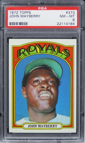 1972 Topps John Mayberry #373 PSA 8 NM-MT