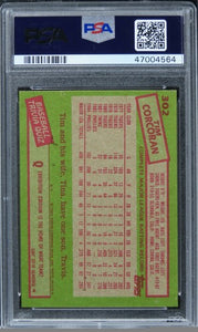 1985 Topps Tim Corcoran #302 PSA 10 GEM MINT