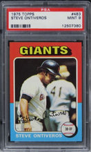 Load image into Gallery viewer, 1975 Topps Steve Ontiveros #483 PSA 9 MINT