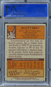 1978 Topps Scott May #115 PSA 10 GEM MINT