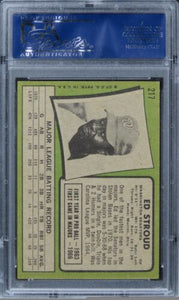 1971 Topps Ed Stroud #217 PSA 8 NM-MT