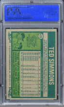 Load image into Gallery viewer, 1977 Topps Ted Simmons HOF #470 PSA 9 MINT