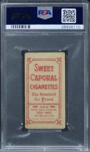 1909 T206 Sweet Caporal 350-460/42 Josh Devore PSA 1 PR