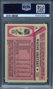 1987 O-PEE-CHEE Wayne Gretzky HOF #53 PSA 10 GEM MINT