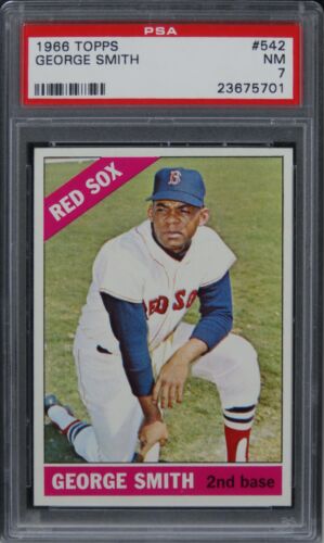 1966 Topps George Smith #542 PSA 7 NM